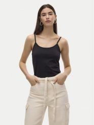 Vero Moda Top Million 10306903 Czarny Regular Fit. Czarne topy damskie Vero Moda, s, bez wzorów, z syntetyku, bez kołnierzyka. Za 69.99 zł.