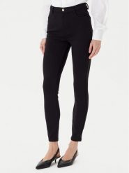Liu Jo Sport Spodnie materiałowe TF5129 JS182 Czarny Regular Fit. Czarne spodnie materiałowe damskie Liu Jo Sport, bez wzorów, z materiału, sportowe. Za 589.99 zł.