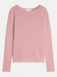 Perfect Cashmere Kaszmirowy sweter "Oprah" w kolorze szaroróżowym rozmiar: L. Różowe swetry klasyczne damskie Perfect Cashmere, l, z kaszmiru, bez kołnierzyka. Za 441.45 zł.