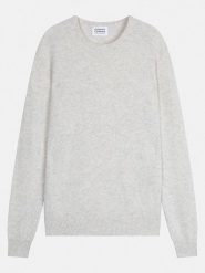 AUTHENTIC CASHMERE Kaszmirowy sweter "Victor" w kolorze jasnoszarym rozmiar: XL. Szare swetry męskie AUTHENTIC CASHMERE, xl, bez wzorów, z kaszmiru, bez kołnierzyka. Za 543.90 zł.