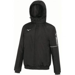 Kurtka Mizuno Team trad bomber. Czarne kurtki męskie Mizuno, l, bez wzorów, sportowe, bez kaptura. Za 302.00 zł.