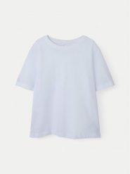 NAME IT T-Shirt Vobbo 13238968 Biały Loose Fit. Białe t-shirty chłopięce Name it, bez wzorów, z bawełny, bez ramiączek. Za 29.99 zł.