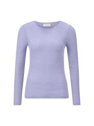 Rich & Royal Koszulka w kolorze lawendowym rozmiar: M. Różowe bluzki damskie Rich & Royal, m, bez wzorów, z wełny, bez kołnierzyka, bez ramiączek. Za 122.38 zł.