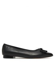 Sergio Bardi Baleriny WFA1572-29Z-SB Czarny. Czarne baleriny damskie Sergio Bardi, bez wzorów, ze skóry, bez obcasa. Za 249.99 zł.