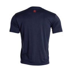 Black Crown Inca T-shirt Marino. Niebieskie t-shirty damskie BLACK CROWN, bez wzorów, bez kołnierzyka. Za 191.99 zł.