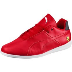 Buty sportowe Puma Ferrari Sf Future Cat Casual. Czerwone buty sportowe na co dzień damskie Puma, bez wzorów, z syntetyku. W wyprzedaży za 390.00 zł.