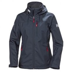Kurtka uniwersalna damska Helly Hansen W Crew Hooded Jacket. Czarne kurtki damskie Helly Hansen, uniwersalny, bez wzorów, bez kaptura. Za 715.50 zł.
