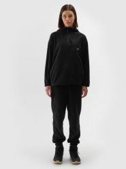 4F Spodnie dresowe polarowe damskie - czarne M. Czarne spodnie dresowe damskie 4f, m, bez wzorów, z dresówki. W wyprzedaży za 59.99 zł.