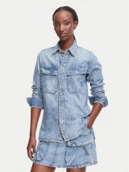 G-Star Raw Koszula jeansowa 2-pkt D30440-D539 Niebieski Regular Fit. Niebieskie koszule damskie G-Star, m, bez wzorów, z bawełny, retro, bez kołnierzyka, bez ramiączek. Za 389.99 zł.