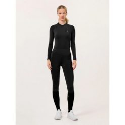 Damskie legginsy jeździeckie z pełną przyczepnością Equestrian Stockholm Jump Mo. Czarne legginsy damskie EQUESTRIAN STOCKHOLM, l, bez wzorów. Za 447.00 zł.