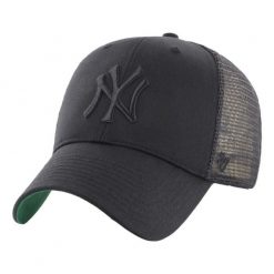 Czapka z daszkiem 47 Brand MLB New York Yankees Branson B-BRANS17CTP-BKB. Brązowe czapki męskie ALPINE SKATE, bez wzorów. Za 109.00 zł.