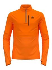 Odlo Bluza polarowa "Descent" w kolorze pomarańczowym rozmiar: XL. Pomarańczowe bluzy bez kaptura męskie Odlo, xl, z materiału. Za 223.99 zł.
