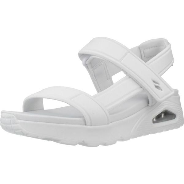 Sandały SKECHERS UNO - SUMMER STAND 2 Biały. Białe obuwie trekkingowe damskie Skechers. Za 278.99 zł.