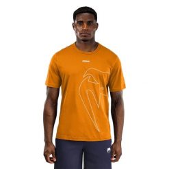 Koszulka męska Venum Giant Connect T-Shirt. Brązowe t-shirty męskie VENUM, m, bez wzorów, bez kołnierzyka. Za 129.99 zł.