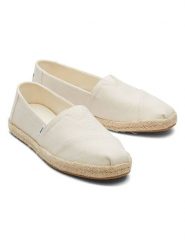 TOMS Espadryle w kolorze kremowym rozmiar: 39. Brązowe espadryle damskie Toms, bez wzorów, bez obcasa. Za 163.26 zł.