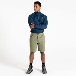 Męskie dostrojone w skrócie. Brązowe szorty męskie Dare 2b, bez wzorów, z elastanu, sportowe. Za 159.99 zł.