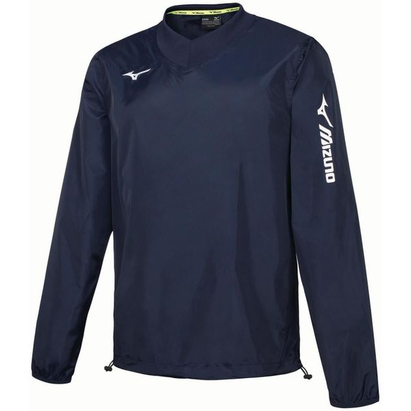Kurtka Mizuno Sendai Trad. Niebieskie kurtki damskie Mizuno, xl, bez wzorów, bez kaptura. Za 140.50 zł.