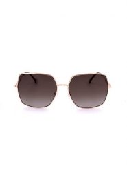 Carolina Herrera Damskie okulary przeciwsłoneczne w kolorze złoto-brązowym rozmiar: 60. Brązowe okulary przeciwsłoneczne damskie carolina herrera. Za 316.24 zł.
