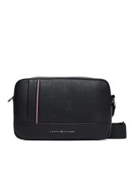 Tommy Hilfiger Saszetka Th Central Ew Reporter AM0AM13635 Czarny. Czarne saszetki męskie Tommy Hilfiger, ze skóry. Za 369.99 zł.
