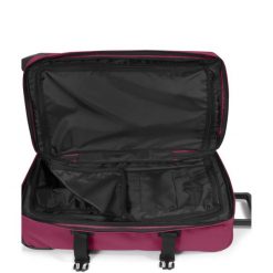Torba na kółkach Eastpak Tranverz M. Czerwone torebki klasyczne damskie Eastpak, bez wzorów, z materiału, bez dodatków. Za 761.40 zł.