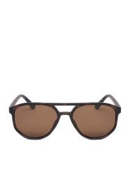 Quiksilver Okulary przeciwsłoneczne WB-QS-MA-010-SS26 Brązowy. Brązowe okulary przeciwsłoneczne męskie Quiksilver, z syntetyku. Za 49.99 zł.