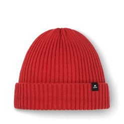 Czapka Eisbar Ripp MÜ 2.0. Czerwone czapki męskie Eisbar, bez wzorów, z dzianiny, eleganckie. Za 129.90 zł.
