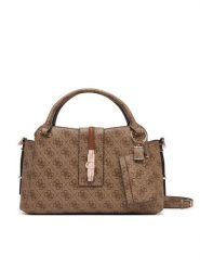 Guess Torebka Yvonne Logo HWSG23 78060 Brązowy. Brązowe torebki klasyczne damskie Guess, z aplikacjami, ze skóry, bez dodatków. Za 634.99 zł.