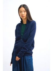 AUTHENTIC CASHMERE Kaszmirowy kardigan "Thalun" w kolorze granatowym rozmiar: XL. Niebieskie kardigany damskie AUTHENTIC CASHMERE, xl, bez wzorów, z kaszmiru. Za 395.94 zł.