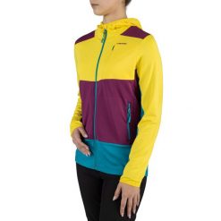 Bluza do biegania z kapturem damska Viking Tacoma Hoodie Lady. Fioletowe kurtki do biegania damskie VIKING, uniwersalny, bez wzorów, z elastanu, z kapturem. Za 172.75 zł.