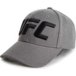 Czapka z daszkiem Reebok - Ufc Baseball Cap DM7748 Medgre. Szare czapki męskie Reebok, bez wzorów, z materiału. W wyprzedaży za 109.00 zł.