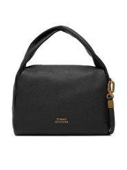 Tommy Hilfiger Torebka City Leather Mini Bag AW0AW18150 Czarny. Czarne torebki klasyczne damskie Tommy Hilfiger, bez wzorów, ze skóry, bez dodatków. Za 699.99 zł.