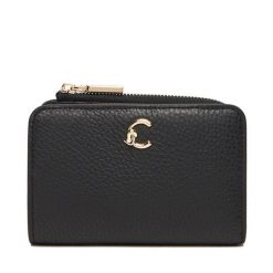 Portfel Coccinelle. Czarne portfele damskie Coccinelle, bez wzorów. Za 499.99 zł.