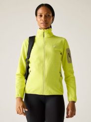 Regatta Kurtka polarowa "Ralina" w kolorze żółtym rozmiar: 46. Żółte kurtki damskie Regatta, bez wzorów, z polaru, bez kaptura. Za 128.55 zł.