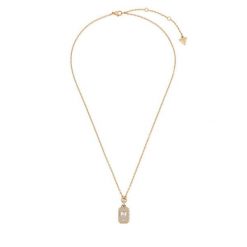 Naszyjnik Guess. Żółte naszyjniki damskie Guess, złote. Za 349.99 zł.