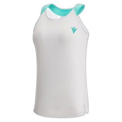 Damski tank top Macron Prime Cc Iciar. Białe topy damskie Macron, bez wzorów, bez kołnierzyka. Za 241.00 zł.