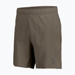Spodenki do biegania męskie SCOTT Endurance LT. Brązowe szorty męskie Scott, bez wzorów, z elastanu. Za 169.99 zł.