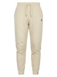 U.S. Polo Assn. Spodnie dresowe w kolorze beżowym rozmiar: S. Brązowe spodnie dresowe męskie U.S. Polo Assn., bez wzorów, z bawełny. Za 122.67 zł.