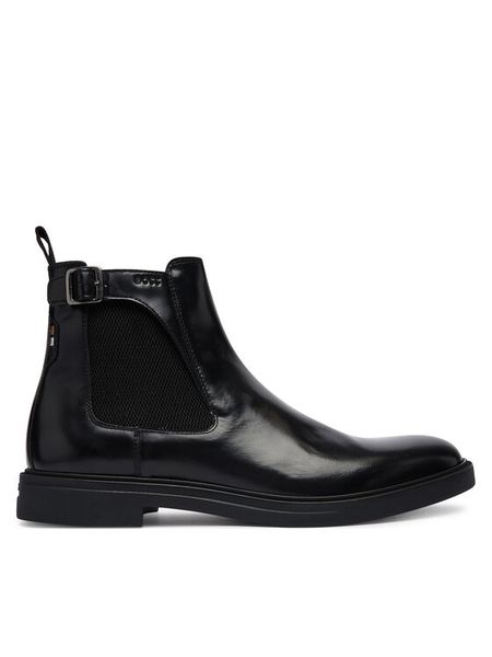 BOSS Sztyblety Calev 50573373 Czarny. Czarne sztyblety męskie Boss, ze skóry, bez zapięcia. Za 1,249.00 zł.