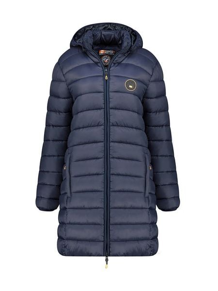 Canadian Peak Płaszcz pikowany "Atikamapeak" w kolorze granatowym rozmiar: L. Niebieskie płaszcze damskie Canadian Peak, l, bez wzorów. Za 130.99 zł.