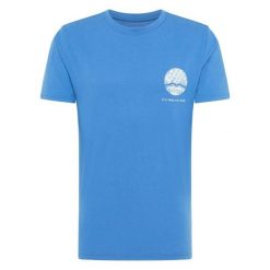 T-shirt Męski Z Nadrukiem Alex. Niebieskie t-shirty męskie Mustang, m, bez wzorów, bez kołnierzyka. Za 161.99 zł.