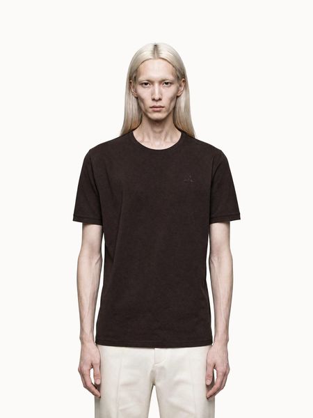 Koszulka Le Coq Sportif Essential. Brązowe t-shirty sportowe męskie Le Coq Sportif, l, z materiału, bez ramiączek. Za 256.00 zł.