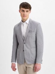 Finshley & Harding kurtka casualowa - Maarten Mężczyźni Modern Fit szary, 48. Szare kurtki męskie Finshley & Harding, m, bez wzorów, eleganckie, bez kaptura. Za 549.95 zł.