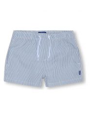 ONLY & SONS Junior Kąpielówki "Ted" w kolorze błękitnym rozmiar: 170. Niebieskie kąpielówki męskie ONLY & SONS Junior, bez wzorów, z materiału. Za 70.45 zł.