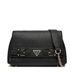 Torebka Guess. Czarne torebki klasyczne damskie Guess, z aplikacjami, bez dodatków. Za 299.99 zł.