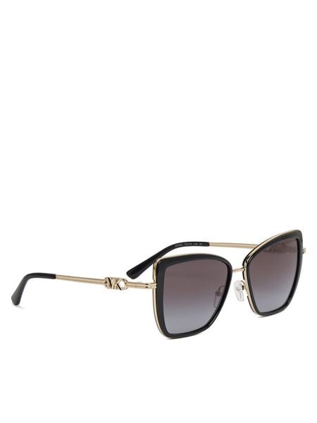 MICHAEL Michael Kors Okulary przeciwsłoneczne 0MK1178 30058G Czarny. Czarne okulary przeciwsłoneczne damskie MICHAEL Michael Kors. Za 709.99 zł.