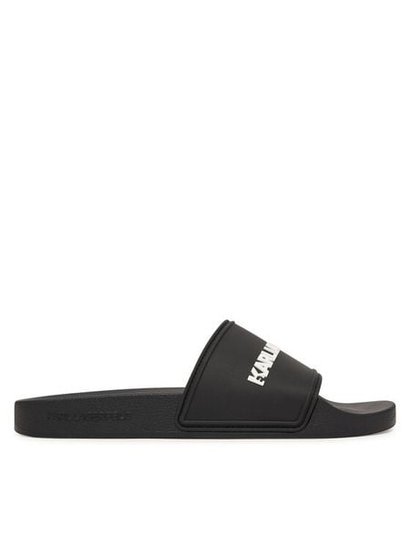KARL LAGERFELD Klapki Kondo II KL70004C Czarny. Czarne klapki i japonki męskie Karl Lagerfeld, z syntetyku. Za 320.99 zł.