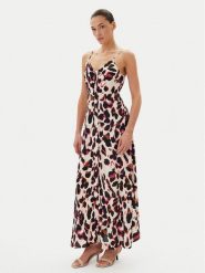 YAS Sukienka letnia Savanna 26035342 Beżowy Regular Fit. Brązowe sukienki damskie YAS, na lato, bez wzorów, z wiskozy, bez kołnierzyka, bez ramiączek. Za 279.99 zł.