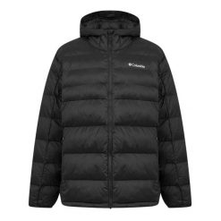Kurtka sportowa męska Buck Butte II Insulated Hooded Jacket. Czarne kurtki treningowe męskie Columbia, l, bez wzorów, z materiału, trekkingowe. Za 744.20 zł.