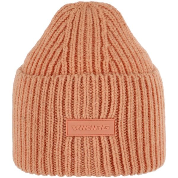 Czapka Froja Life Style z wełny. Brązowe czapki zimowe damskie VIKING, z poliamidu. Za 99.90 zł.