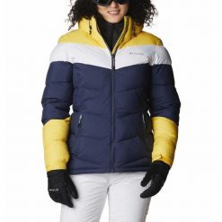 Kurtka Zimowa Damska Columbia Abbott Peak Insulated. Białe kurtki damskie Columbia, na zimę, s, bez wzorów, z puchu, bez kaptura. Za 999.00 zł.
